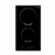 Cooktop Dominó Cuisinart Arkton Eletrico Preto Vitroceramico 2 Queimadores 30cm