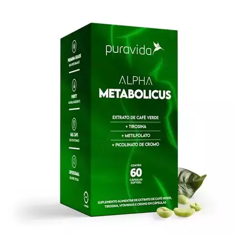 Alpha Metabolicus 60 Cápsulas -Puravida