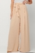 Calça Feminina Pantalona Tradicional Crepe Duna