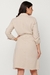 Vestido Chemise Curto Laço Viscose Sarjada na internet