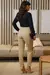 Calça Feminina Cenoura Tradicional Alfaiataria - loja online