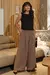 Blusa Regata Decote Canoa Viscose Sarjada - comprar online
