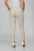 Calça Feminina Cenoura com Botões na Barra Linho - comprar online