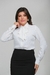 Camisa Feminina Manga Longa Gola Laço Crepe Duna - comprar online