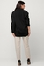 Camisa Feminina Manga Longa Oversized Tricoline - loja online