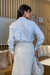 Camisa Oversized Listrado Tricoline - Alfredo Augusto
