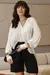 Camisa Feminina Manga Longa Oversized Linho - Alfredo Augusto
