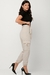 Calça Feminina Cargo Jogger com Cinto Linho