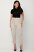 Calça Feminina Cargo Jogger com Cinto Linho - Alfredo Augusto