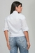 Camisa Feminina Cropped Manga 3/4 Borboleta Tricoline - loja online