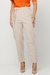 Calça Feminina Cenoura Barra Italiana com Cinto Linho - comprar online