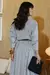 Camisa Feminina Manga Longa Oversized Tricoline