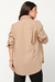Camisa Feminina Manga Longa Oversized Tricoline na internet