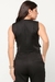 Colete Feminino com Lapelas Frontais Alfaiataria - comprar online