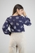 Blusa Feminina Manga Longa Punho Franzido Viscolinho na internet