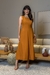 Vestido Midi Decote Redondo Alfaiataria - Alfredo Augusto