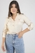 Blusa Feminina Manga Longa Martingale Viscose Sarjada