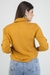 Blusa Feminina Manga Longa Martingale Viscose Sarjada na internet