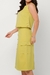Blusa Feminina Regata Canoa Alfaiataria