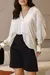 Imagem do Camisa Feminina Manga Longa Oversized Linho