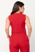 Colete Feminino com Lapelas Frontais Alfaiataria - comprar online
