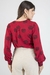 Blusa Feminina Manga Longa Punho Franzido Viscolinho