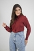 Camisa Feminina Manga Longa Tradicional Viscose Sarjada - comprar online