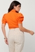Camisa Feminina Manga Curta Bufante Especial Tricoline - comprar online