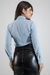 Camisa Feminina Manga Longa Gola Laço Crepe Duna na internet