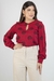Blusa Feminina Manga Longa Punho Franzido Viscolinho - loja online