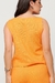Blusa Feminina Cropped Regata Canoa Linho - comprar online
