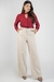 Camisa Feminina Manga Longa Gola Keyhole Viscose Sarjada - Alfredo Augusto