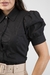 Camisa Feminina Manga Curta Bufante Tradicional Tricoline - loja online