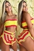 Conjunto Feminino Short Top Moda Praia Banho (PAULA) na internet