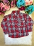 Camisa Xadrez Vermelha e Azul Marinho Flanela/Flanelada Junina (CAMISXDVRMPTAJNINA) na internet
