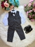 Conjunto Miss Cherry Colete Davi Preto (CNJTMSSCHRCLTDVPRT)