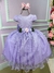 Vestido Juvenil Vila Lele Luiza Lilas (VESTJVLVLELELIZALILAS) - comprar online