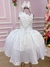 Vestido Lorenzetti Branco Peito Flores (VESTLRZTBRNCPTFLR)