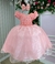 Vestido Juvenil Miss Cherry Paloma Pessego (VESTJMCRYPLMA)