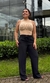 Calça Alfaiataria Laço