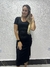 Vestido Midi canelado