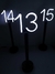 NUMEROS LED DE MESA INALAMBRICOS ( ALQUILER ) en internet