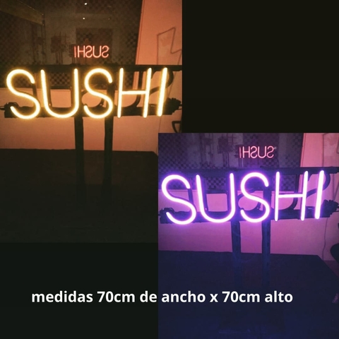SUSHI con base, doble imagen. ( ALQUILER )