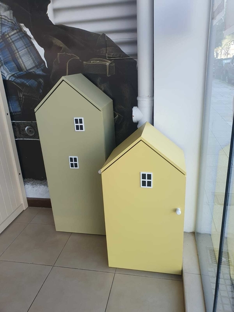 Juego 2 modulos casitas