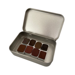 EL COLOR DE MI TIERRA – Set de 8 Acuarelas para Tonos de Piel Oscura - Brijento
