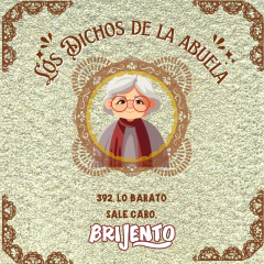 "Los dichos de la Abuela" / 12 Acuarelas Metálicas en tonos dorados. - comprar en línea