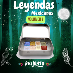Leyendas Mexicanas (Volúmen 2) // 8 colores ideales para papel negro. -