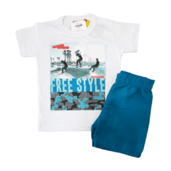 Conjunto Free Style T-shirt e Tactel - comprar online