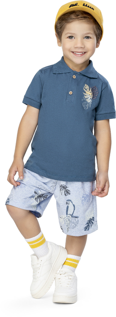 Conjunto Arara Tropical - Cucundê Kids