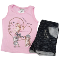 Conjunto Girl and Dog - comprar online